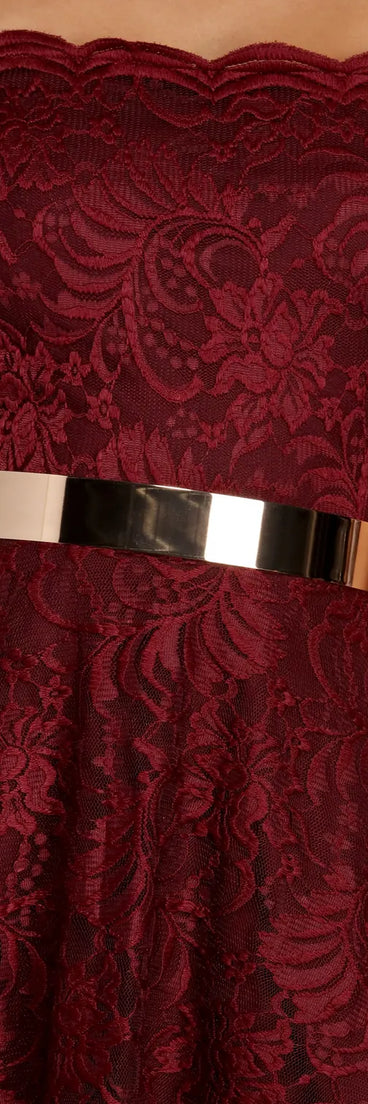 High Waist Structured Belt