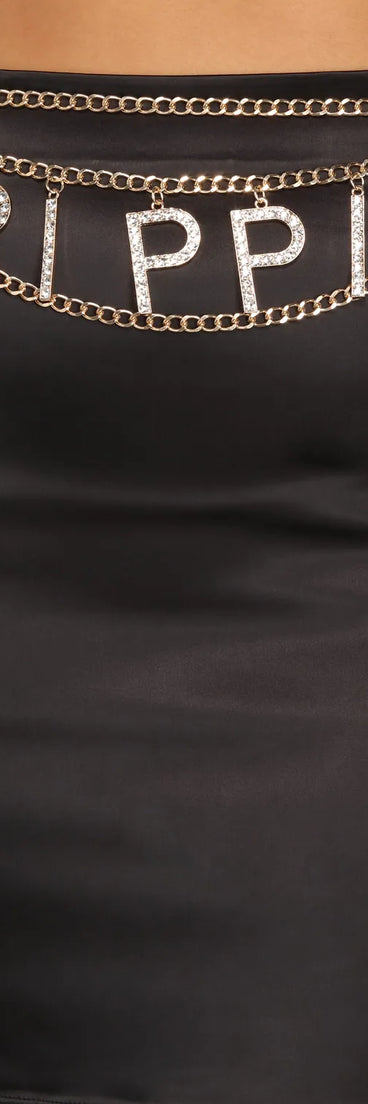 Drippin' Chain Link Belt