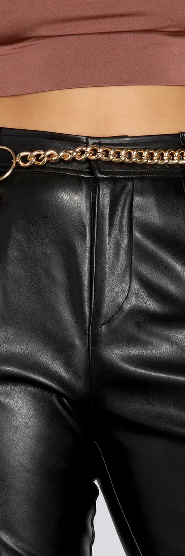 O-Ring Stylish Statement Belt