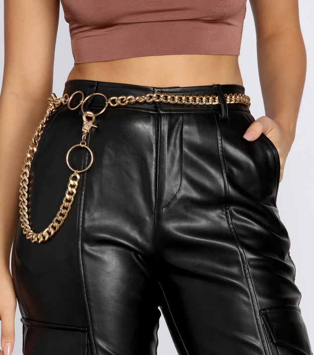 O-Ring Stylish Statement Belt