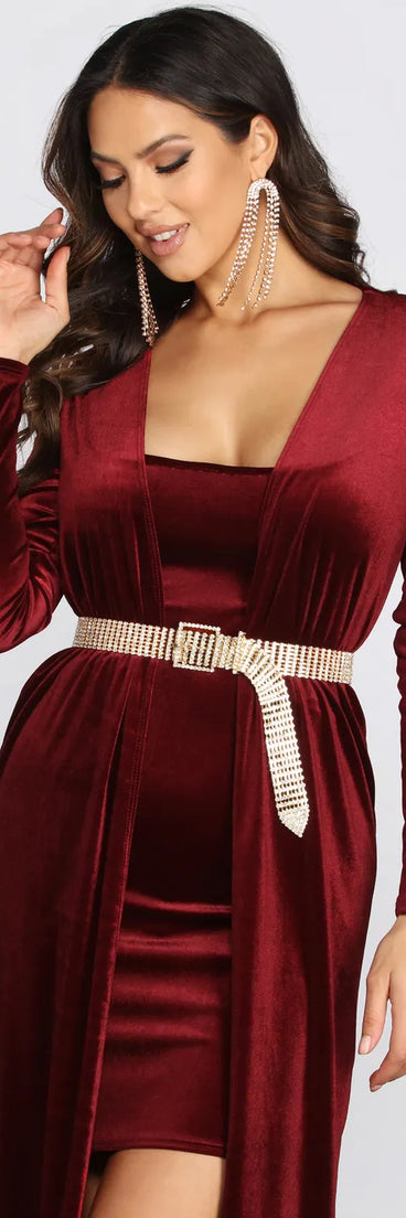 Precious Dainty Rhinestone Belt