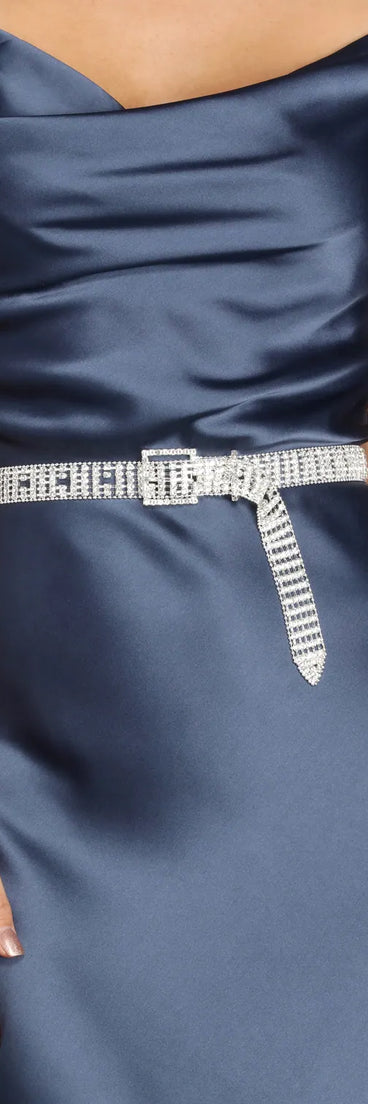 Precious Dainty Rhinestone Belt