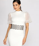Posh Pearl Caged Corset