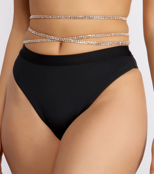 Bring It On Wrap Around Rhinestone Belt