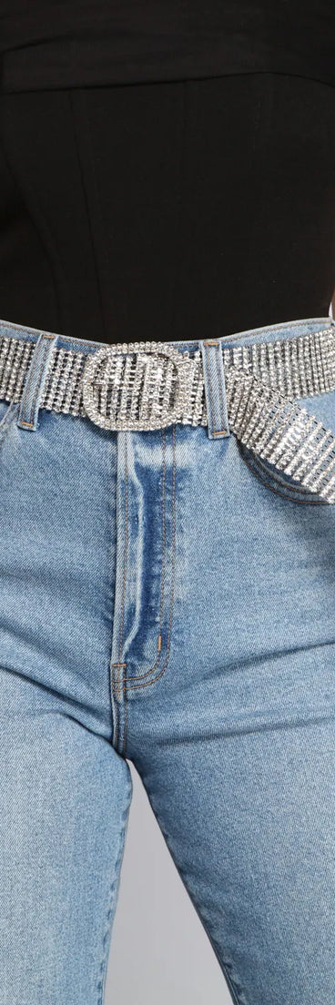 Glam Life Rhinestone Belt
