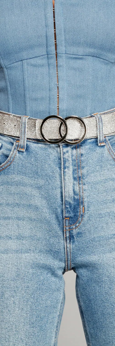 Glitzy Babe Rhinestone Belt