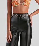 Rings Of Glam Rhinestone Belt