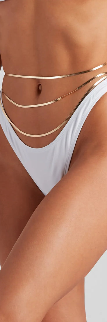 Do It Like Bey Layered Belly Chain