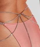 Shimmering Beauty Rhinestone Belly Chain
