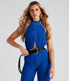 Minimalistic Chic Faux Leather Belt