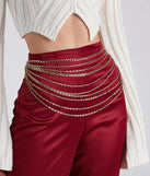 Statement Maker Layered Chain Belt