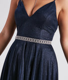Beautiful Elegance Rhinestone Tie Belt