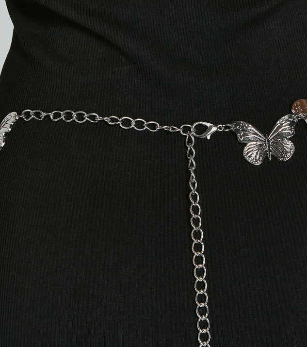 小物 archive D.I.A butterfly chain belt y2k archive D.I.A butterfly chain belt y2k