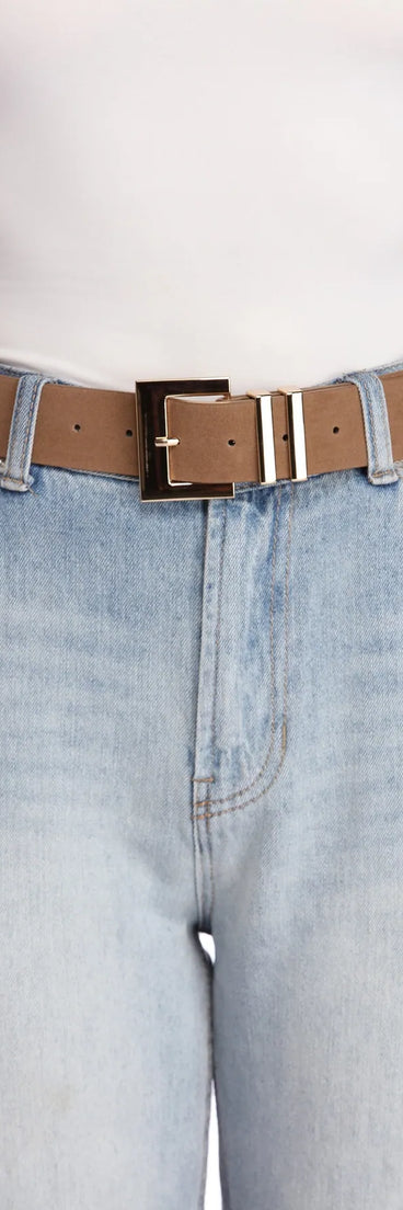 Suede Waisted Belt