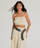 
Upgrade your style game for 2025 with the Top Prize Oval Medallion Concho Belt in black, perfect for any fashion-forward wardrobe.