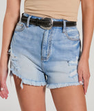 Lasso Up Western Faux Leather Studded Belt