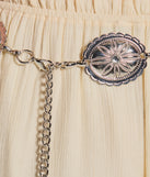 
Upgrade your style game for 2025 with the Glam Rhinestone Statement Western Concho Belt in silver, perfect for any fashion-forward wardrobe.