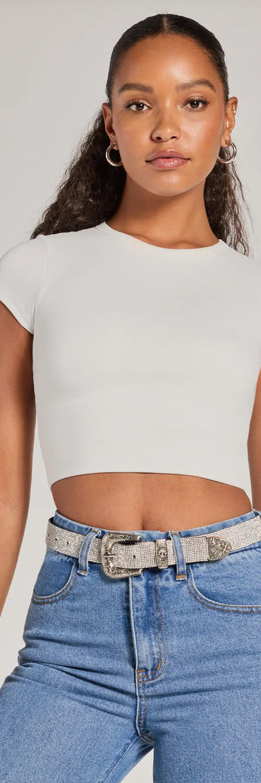 Glamorous Rodeo Rhinestone Western Belt