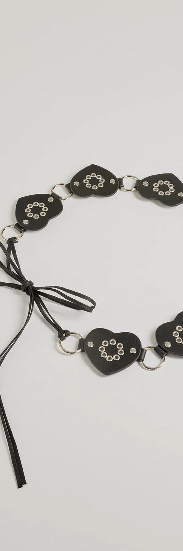 
Upgrade your style game for 2025 with the So Loved Faux Leather Heart Medallion Belt in black, perfect for any fashion-forward wardrobe.