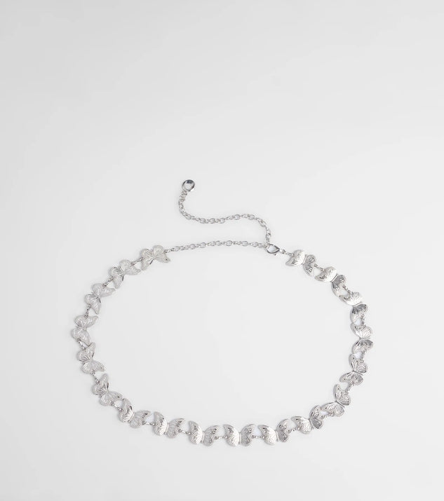 Spread Your Wings Butterfly Chain Belt