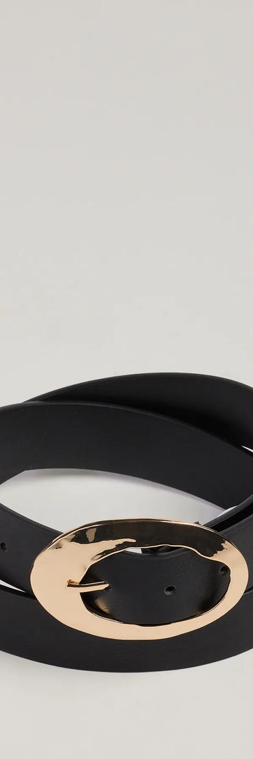 Your Everyday Oval Buckle Belt