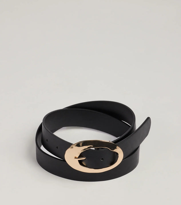 Your Everyday Oval Buckle Belt