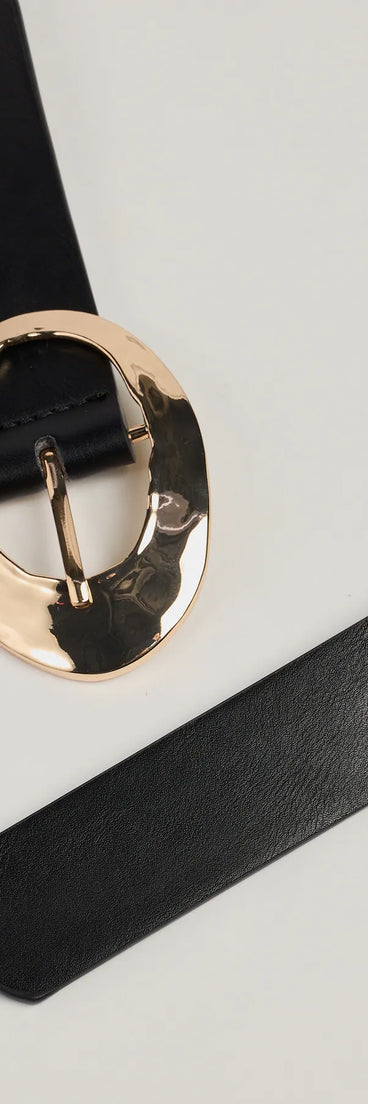 Your Everyday Oval Buckle Belt