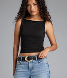 Your Everyday Oval Buckle Belt