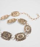 Western Stage Statement Concho Belt