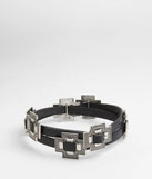The Main Attraction Cross Metal Belt in black brings edge and energy to your vibe, ready to elevate any festival look or concert outfit.