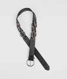 Elevated Trend O-Ring Faux Leather Belt