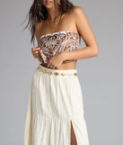 Western Cutie Concho Heart Chain Belt
