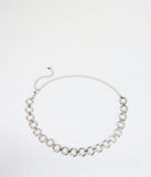 Trendy Vibes O-Ring Chain Belt