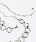 Trendy Vibes O-Ring Chain Belt