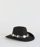 Western Chic Faux Suede Cowboy Hat