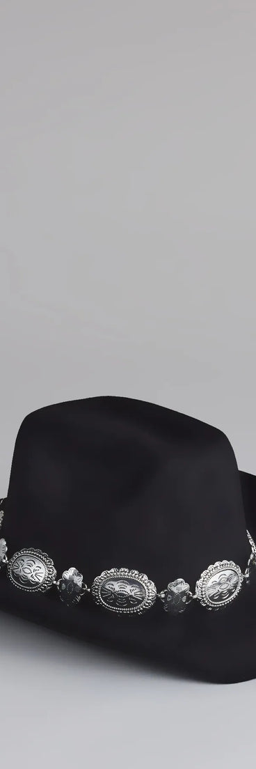 Western Chic Faux Suede Cowboy Hat