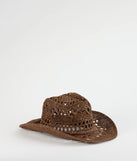 Giddy Up Girlie Straw Cowboy Hat