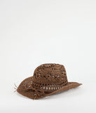 Giddy Up Girlie Straw Cowboy Hat