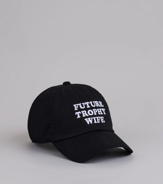 Shop Windsor Future Trophy Wife Baseball Cap Online – Trendy & Affordable Fashion