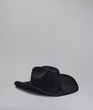 Country Girl At Heart Stitched Cowboy Hat
