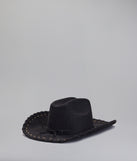 Country Girl At Heart Stitched Cowboy Hat
