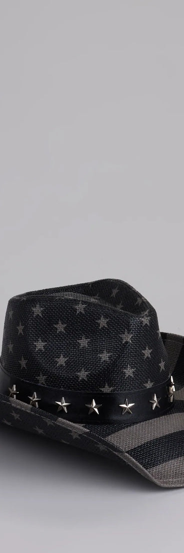 Stars And Stripes Americana Cowboy Hat