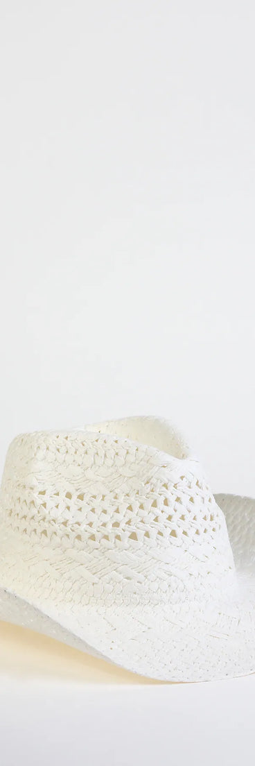 Its A Showdown Straw Cowboy Hat