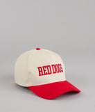 Red Dogs Two-Tone Baseball Cap