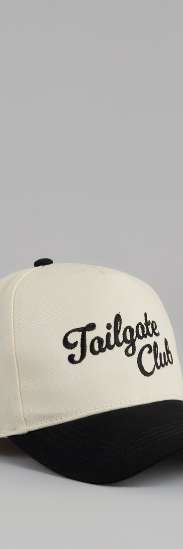 Tailgate Club Two-Tone Baseball Cap