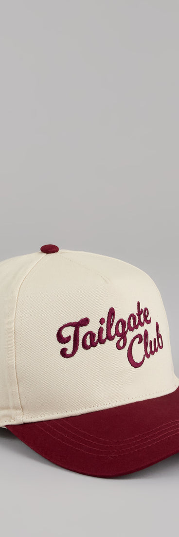 Tailgate Club Two-Tone Baseball Cap