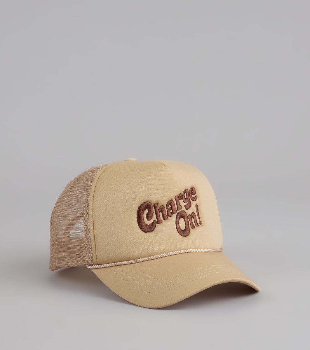 Charge On Trucker Cap & Windsor