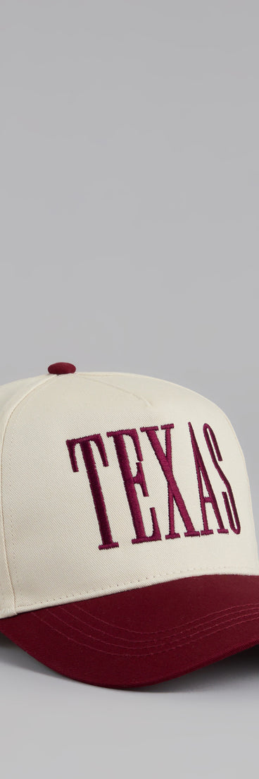 Campus Cool Texas Two-Tone Baseball Cap