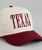 Campus Cool Texas Two-Tone Baseball Cap