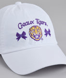 Tiger, Bows, And Touchdowns LSU® Baseball Cap